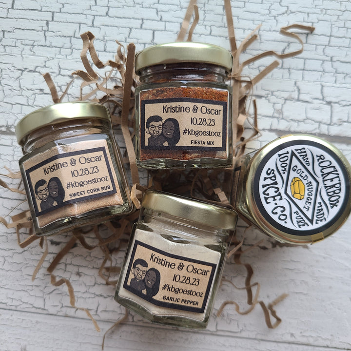 Personalized Spice Favors