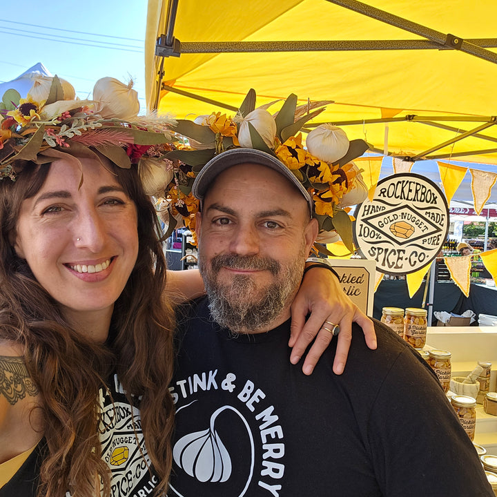 Handmade Garlic Flower Crown