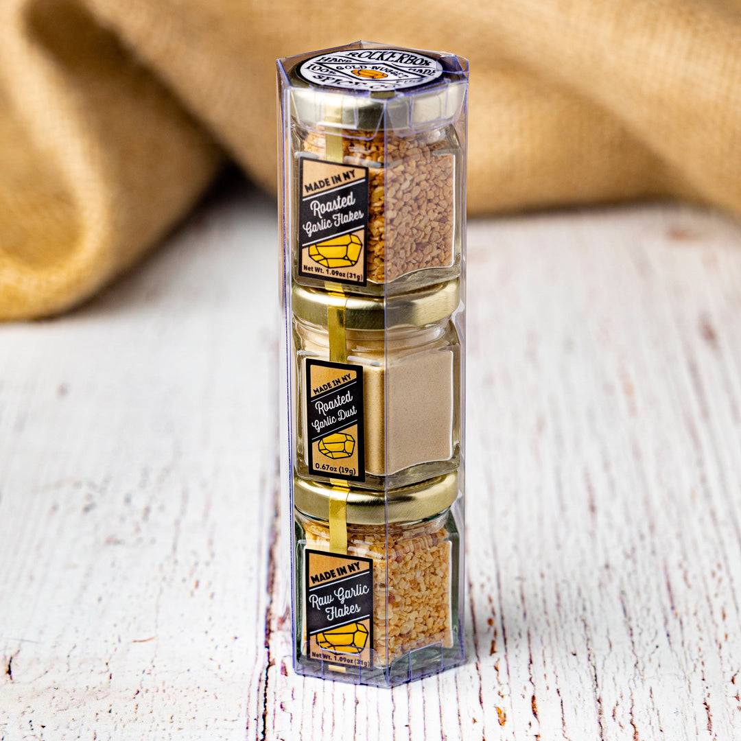 Roasted Garlic Flakes Dust Raw