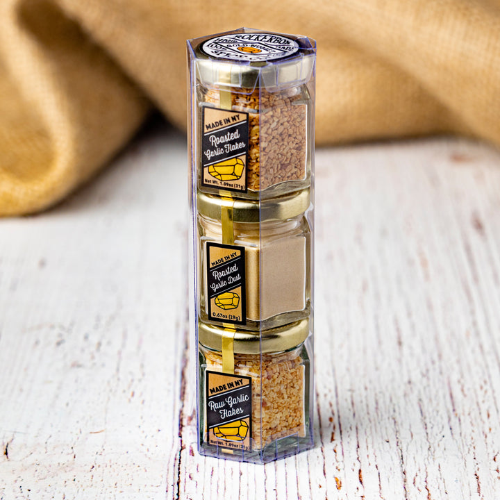 Roasted Garlic Flakes Dust Raw