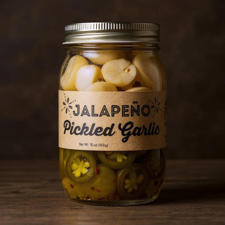 Jalapeño Pickled Garlic