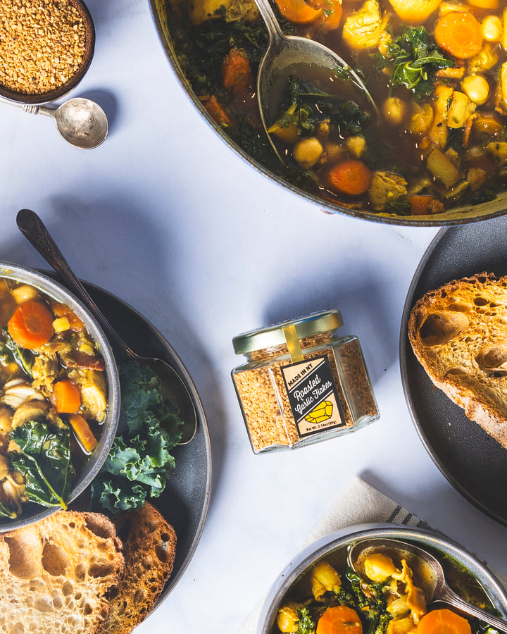 Roasted Garlic Flakes