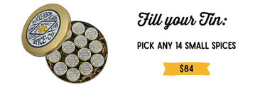 Gift Tin: 14 Small Spices