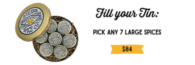 Gift Tin: 7 Large Spices